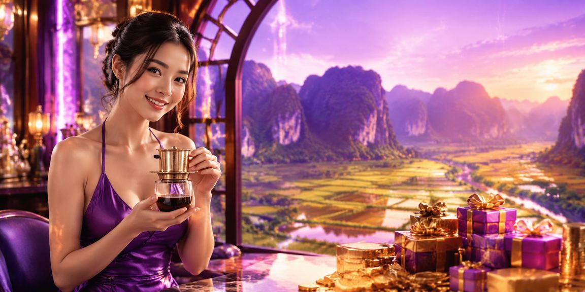 Người chơi tại Ninh Bình nhâm nhi cà phê và theo dõi kết quả cược trực tuyến trên điện thoại